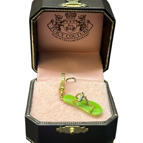 Juicy Couture Beach Rare Retired Sandal Charm - Picture 1 of 15